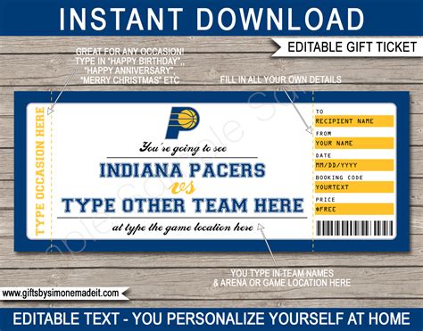 pacers game tickets